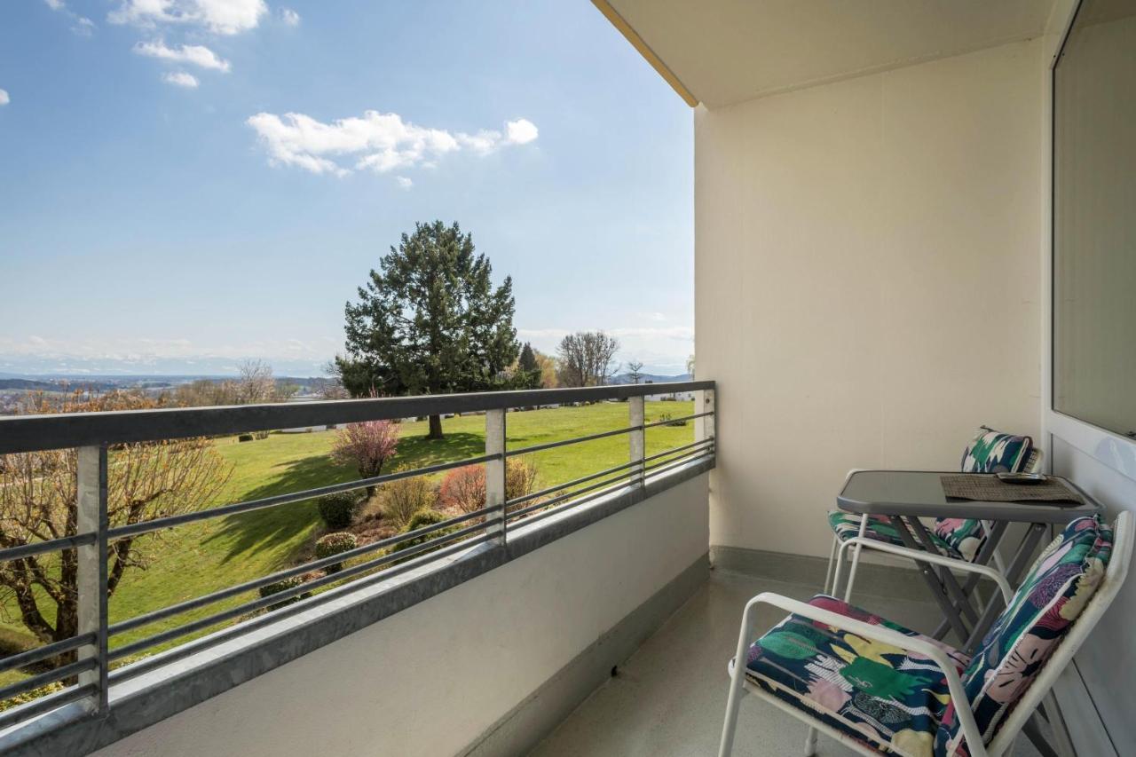 Appartment Panoramablick Oberteuringen Exterior photo